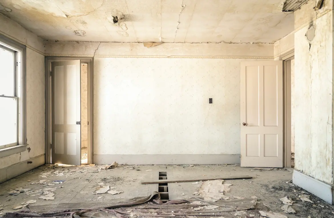 Waste disposal crew managing a cleanout project in Leesylvania